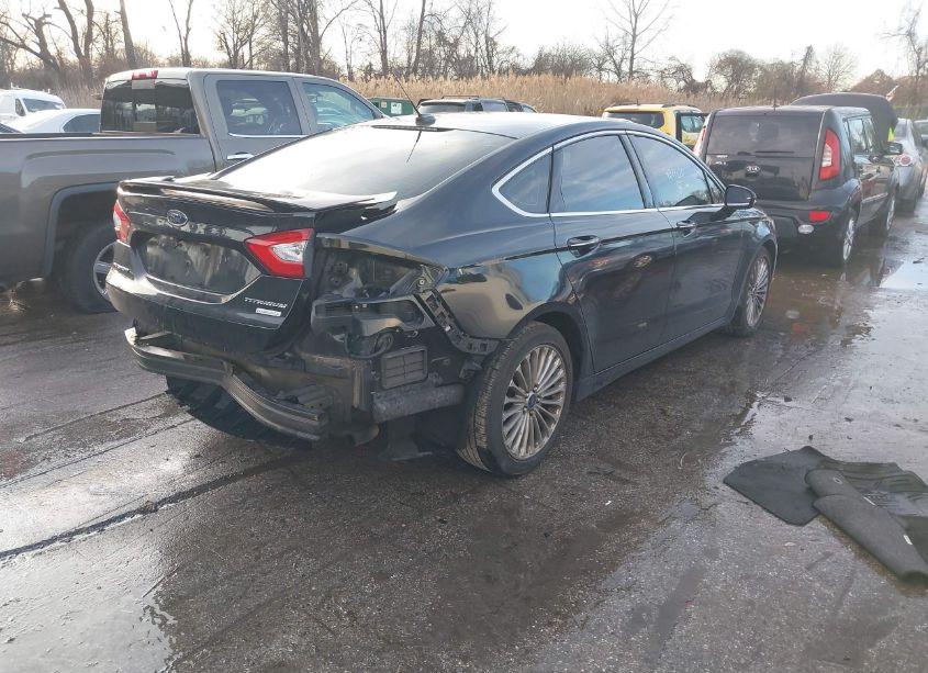 Photo 4 of 2015 Ford Fusion TITANIUM (VIN 3FA6P0K99FR115731)