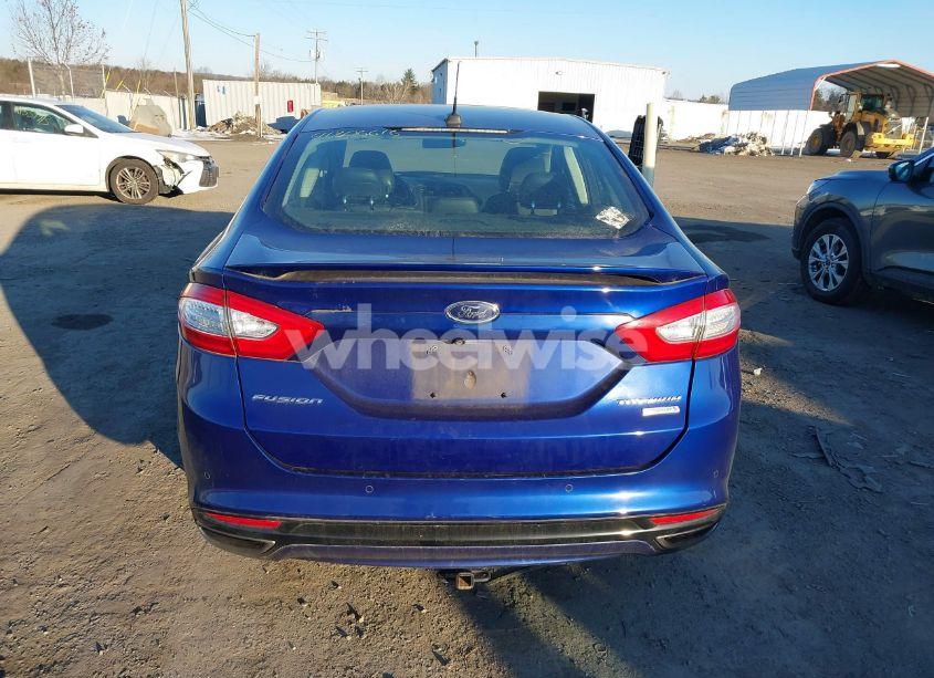 Photo 16 of 2015 Ford Fusion TITANIUM (VIN 3FA6P0K99FR162225)