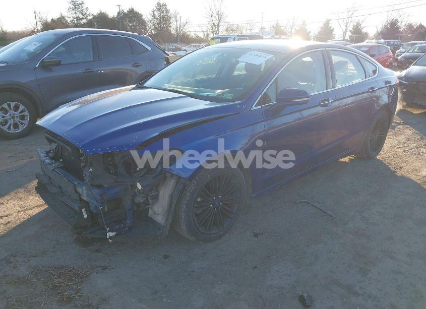 Photo 2 of 2015 Ford Fusion TITANIUM (VIN 3FA6P0K99FR162225)