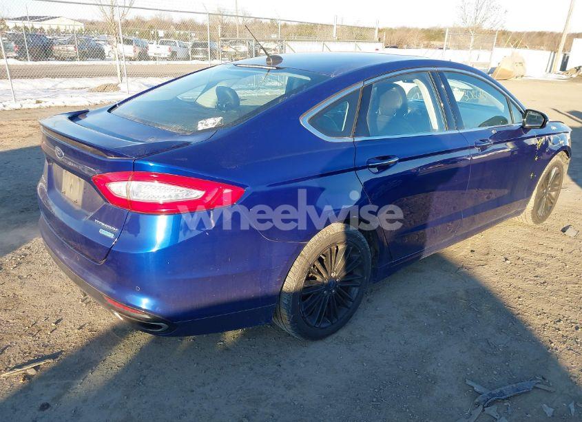 Photo 4 of 2015 Ford Fusion TITANIUM (VIN 3FA6P0K99FR162225)