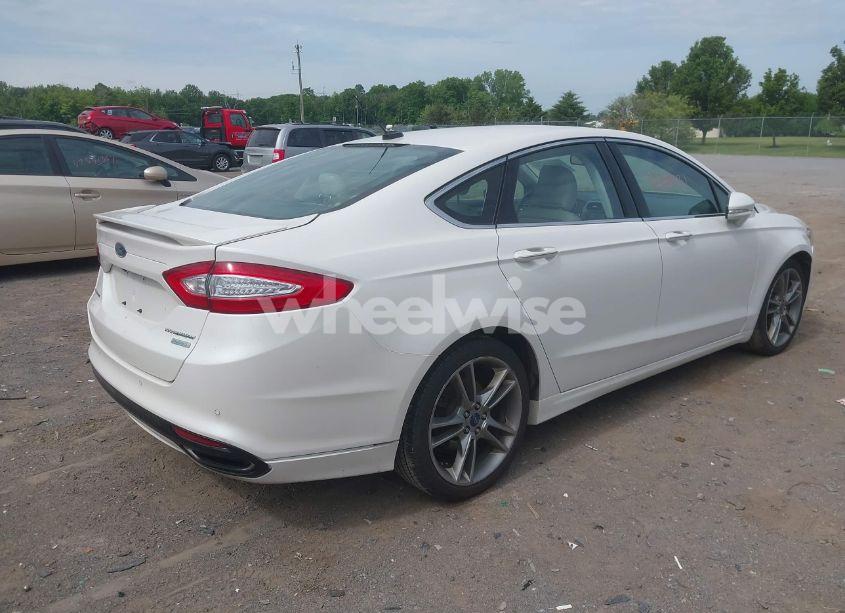 Photo 4 of 2015 Ford Fusion TITANIUM (VIN 3FA6P0K99FR221385)