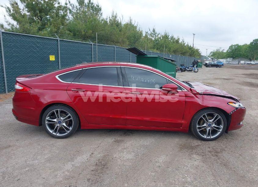 Photo 14 of 2016 Ford Fusion TITANIUM (VIN 3FA6P0K99GR163845)