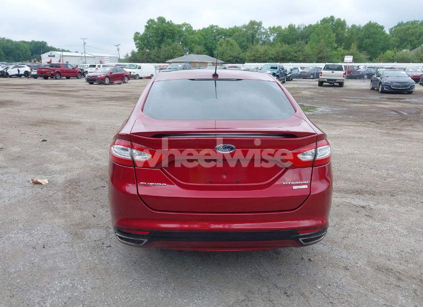 Photo 17 of 2016 Ford Fusion TITANIUM (VIN 3FA6P0K99GR163845)