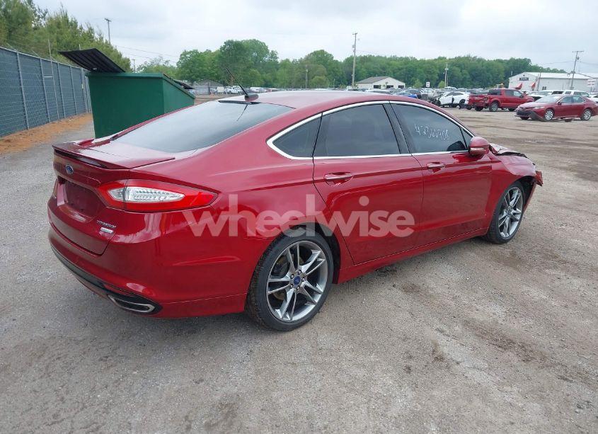 Photo 4 of 2016 Ford Fusion TITANIUM (VIN 3FA6P0K99GR163845)