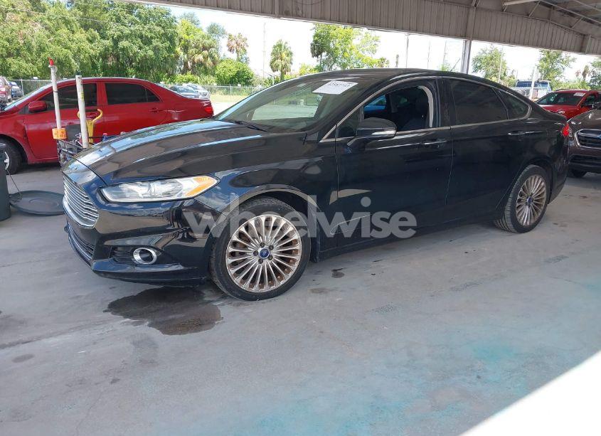 Photo 2 of 2016 Ford Fusion TITANIUM (VIN 3FA6P0K99GR235692)