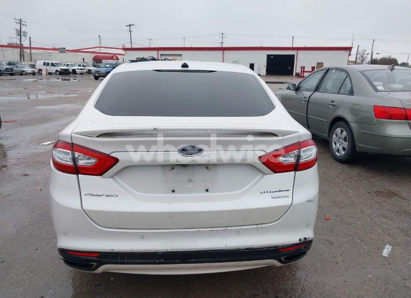 Photo 16 of 2016 Ford Fusion TITANIUM (VIN 3FA6P0K99GR289865)
