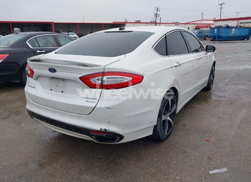 Photo 4 of 2016 Ford Fusion TITANIUM (VIN 3FA6P0K99GR289865)