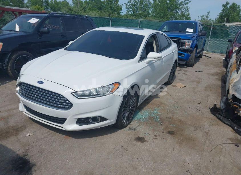 Photo 2 of 2016 Ford Fusion TITANIUM (VIN 3FA6P0K99GR317034)