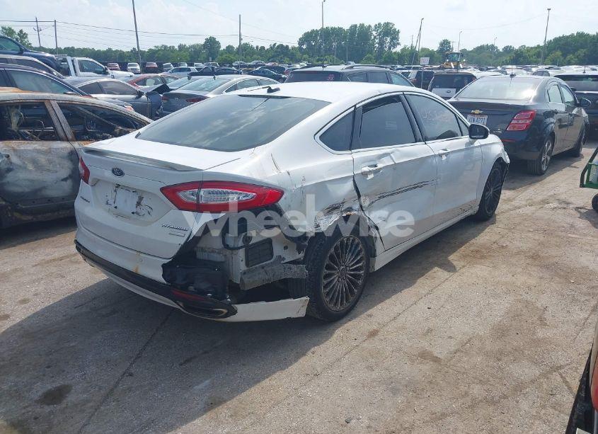 Photo 4 of 2016 Ford Fusion TITANIUM (VIN 3FA6P0K99GR317034)