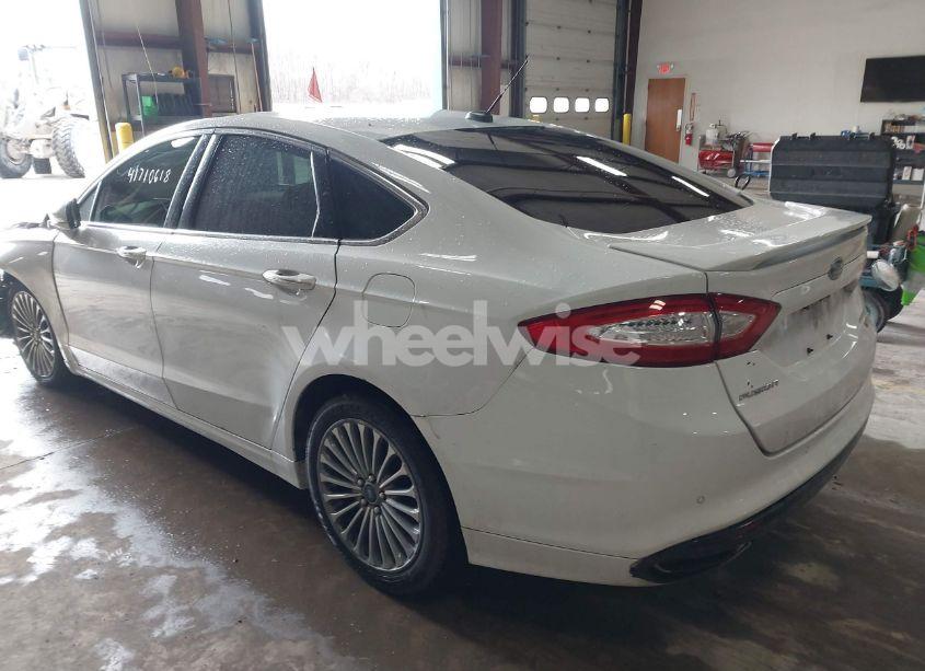 Photo 3 of 2016 Ford Fusion TITANIUM (VIN 3FA6P0K99GR367609)