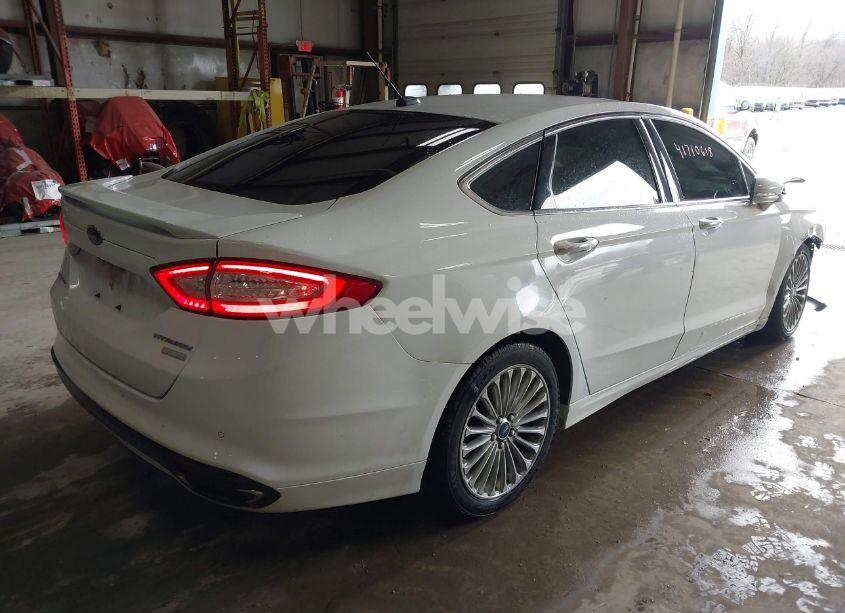 Photo 4 of 2016 Ford Fusion TITANIUM (VIN 3FA6P0K99GR367609)