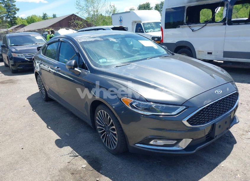 Photo 13 of 2017 Ford Fusion TITANIUM (VIN 3FA6P0K99HR136596)