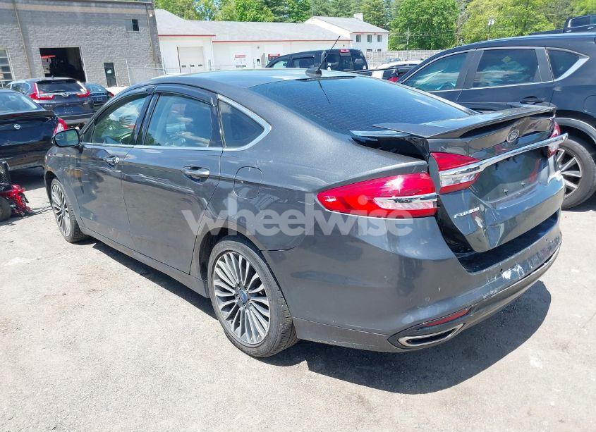 Photo 14 of 2017 Ford Fusion TITANIUM (VIN 3FA6P0K99HR136596)