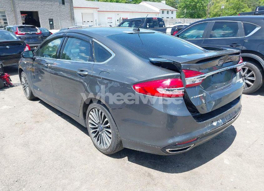 Photo 3 of 2017 Ford Fusion TITANIUM (VIN 3FA6P0K99HR136596)