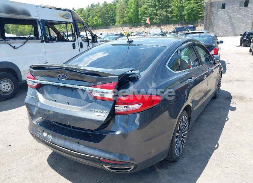 Photo 4 of 2017 Ford Fusion TITANIUM (VIN 3FA6P0K99HR136596)