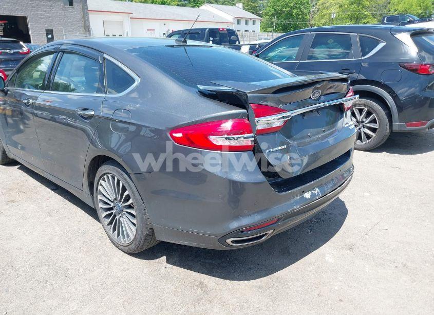 Photo 6 of 2017 Ford Fusion TITANIUM (VIN 3FA6P0K99HR136596)