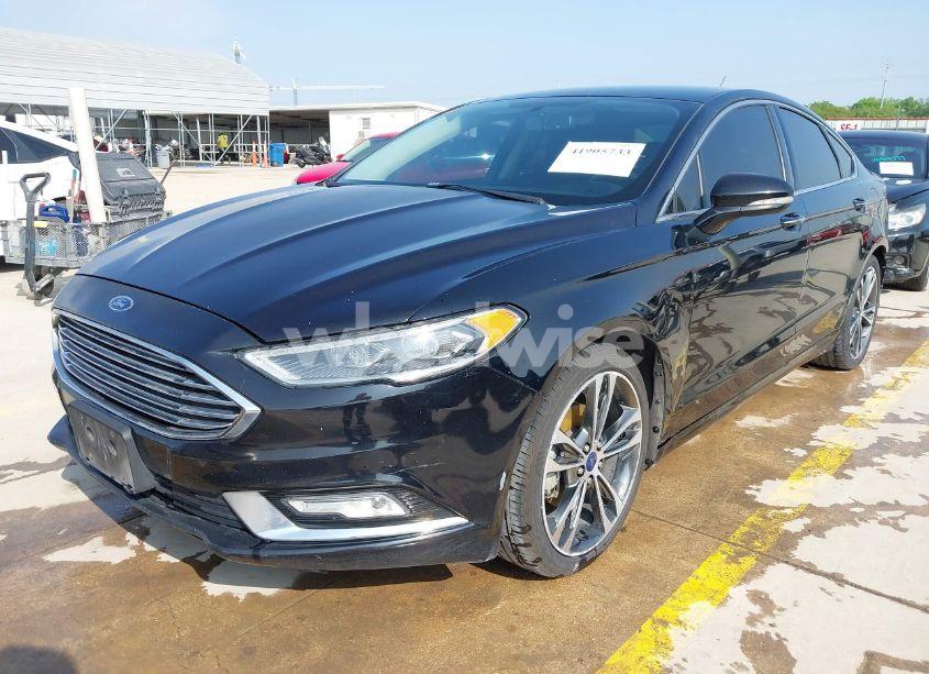 Photo 2 of 2017 Ford Fusion TITANIUM (VIN 3FA6P0K99HR175298)