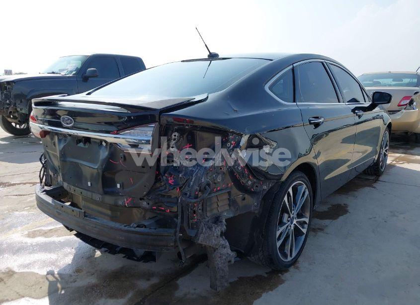 Photo 4 of 2017 Ford Fusion TITANIUM (VIN 3FA6P0K99HR175298)