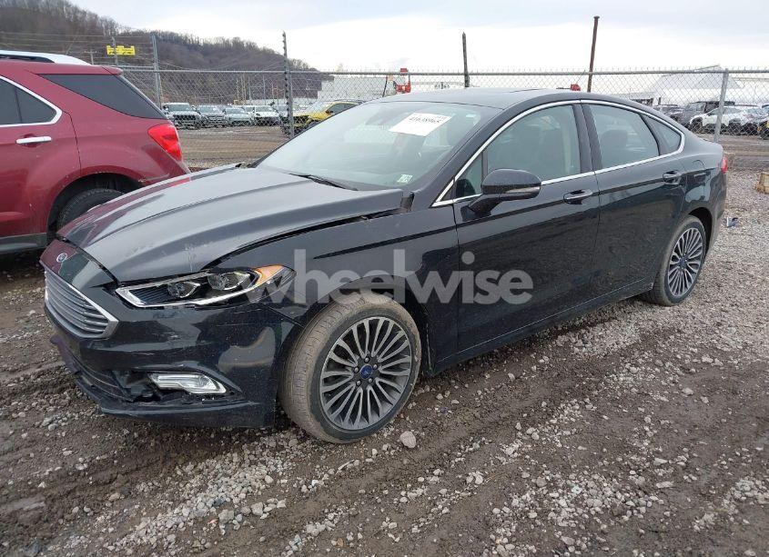 Photo 2 of 2017 Ford Fusion TITANIUM (VIN 3FA6P0K99HR208719)