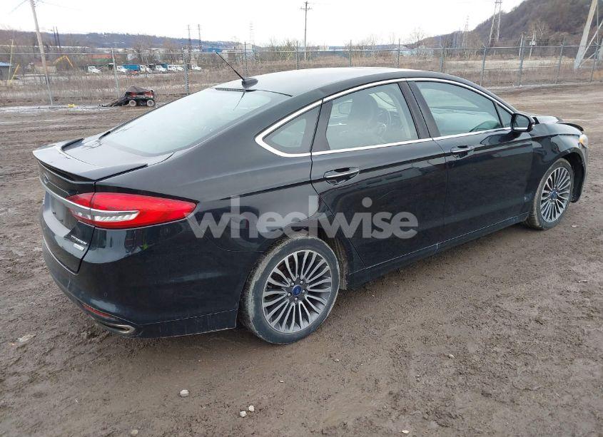 Photo 4 of 2017 Ford Fusion TITANIUM (VIN 3FA6P0K99HR208719)