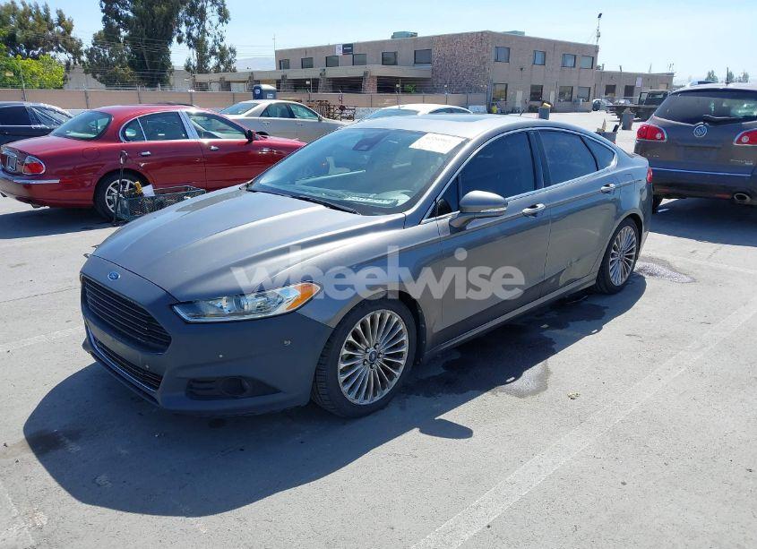 Photo 2 of 2013 Ford Fusion TITANIUM (VIN 3FA6P0K9XDR126122)