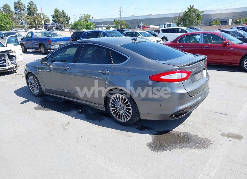 Photo 3 of 2013 Ford Fusion TITANIUM (VIN 3FA6P0K9XDR126122)