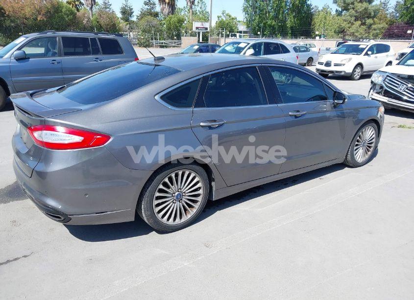 Photo 4 of 2013 Ford Fusion TITANIUM (VIN 3FA6P0K9XDR126122)