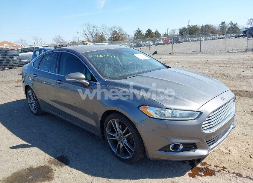 2013 Ford Fusion TITANIUM (VIN 3FA6P0K9XDR127030) main photo
