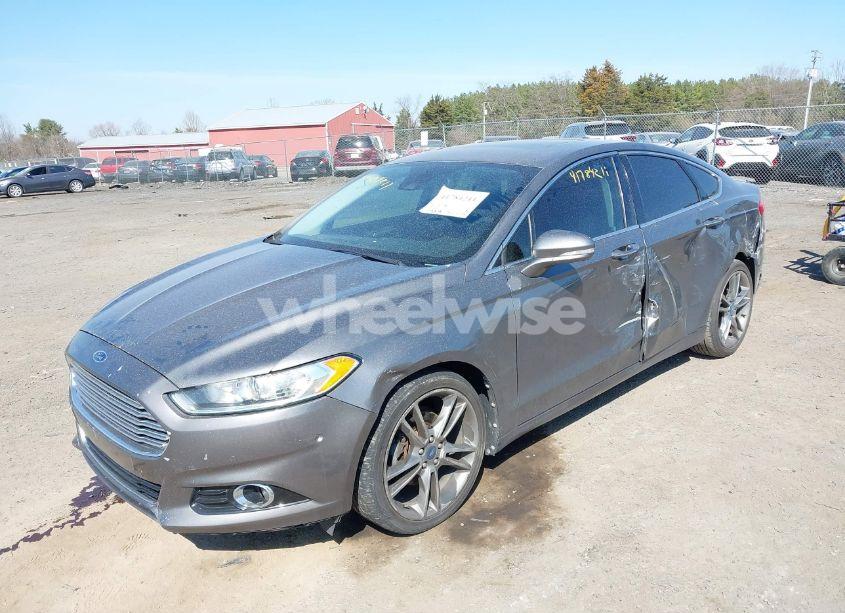 Photo 2 of 2013 Ford Fusion TITANIUM (VIN 3FA6P0K9XDR127030)