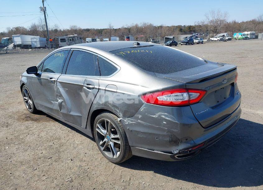 Photo 3 of 2013 Ford Fusion TITANIUM (VIN 3FA6P0K9XDR127030)