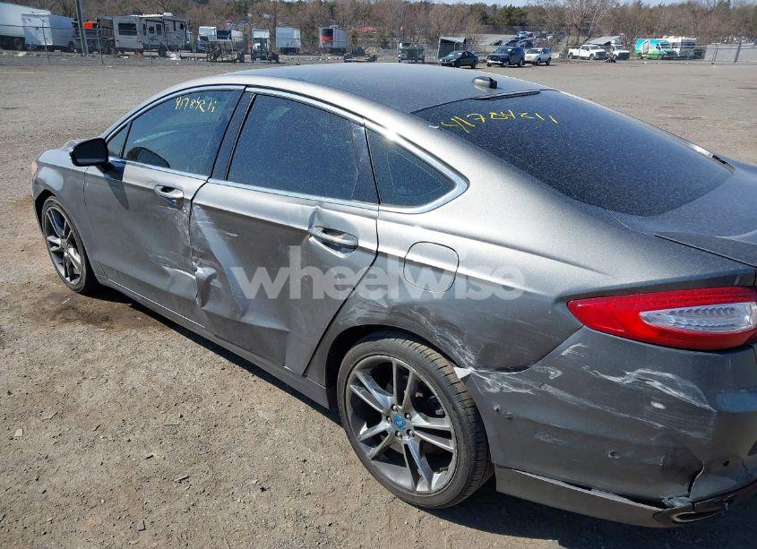 Photo 6 of 2013 Ford Fusion TITANIUM (VIN 3FA6P0K9XDR127030)