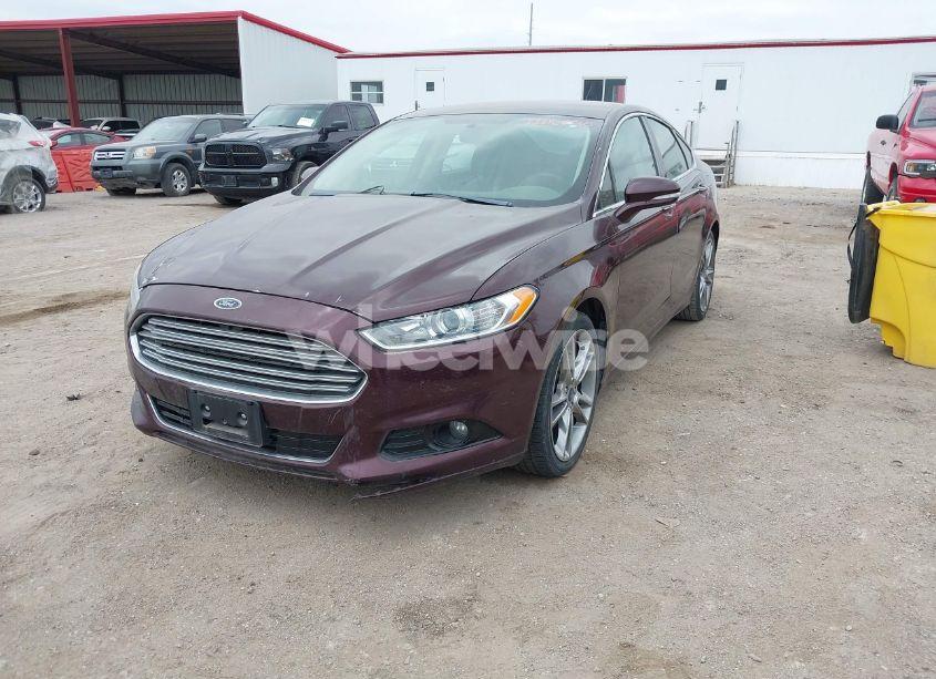 Photo 2 of 2013 Ford Fusion TITANIUM (VIN 3FA6P0K9XDR324165)