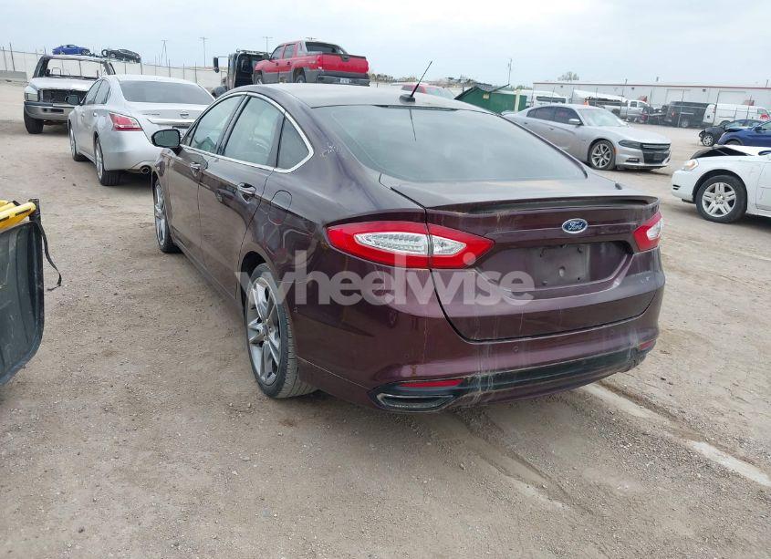 Photo 3 of 2013 Ford Fusion TITANIUM (VIN 3FA6P0K9XDR324165)