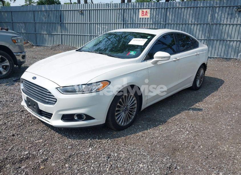 Photo 2 of 2014 Ford Fusion TITANIUM (VIN 3FA6P0K9XER117356)