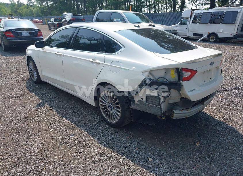 Photo 3 of 2014 Ford Fusion TITANIUM (VIN 3FA6P0K9XER117356)