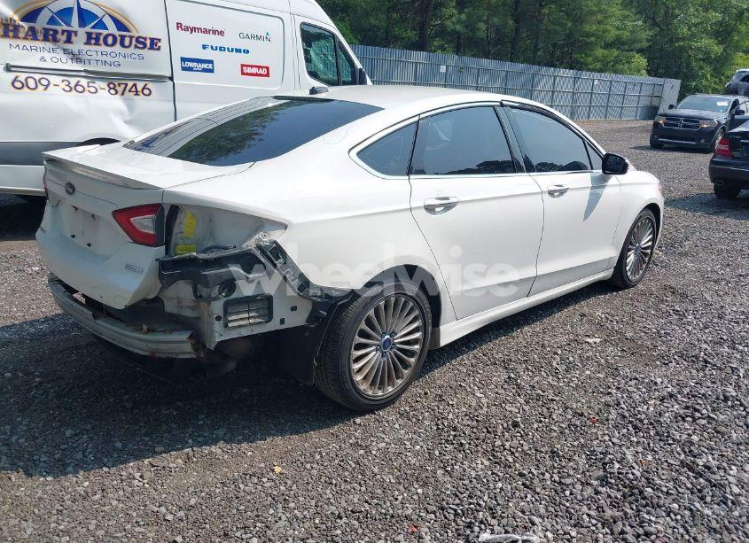 Photo 4 of 2014 Ford Fusion TITANIUM (VIN 3FA6P0K9XER117356)
