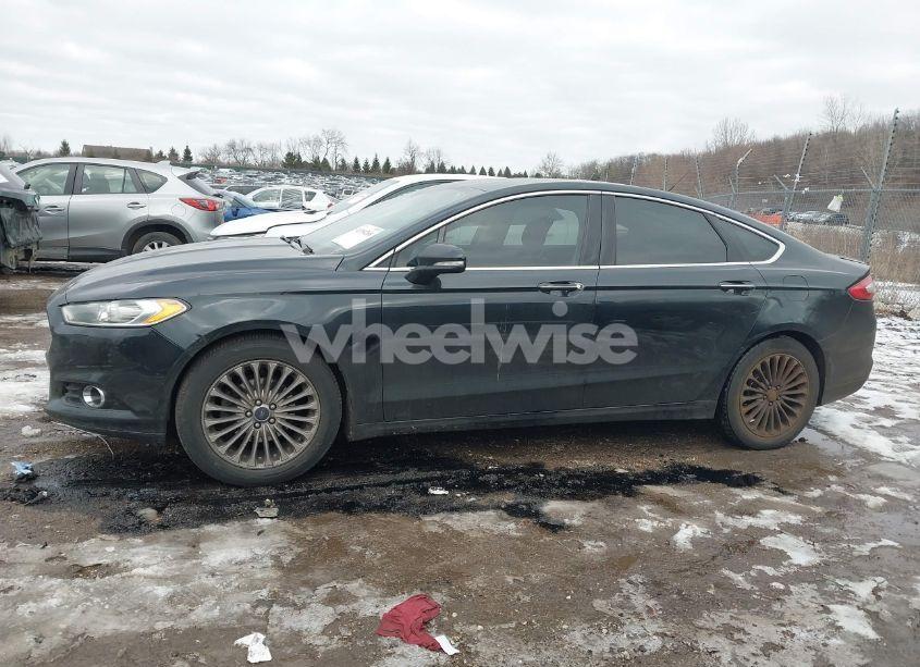 Photo 14 of 2014 Ford Fusion TITANIUM (VIN 3FA6P0K9XER229543)