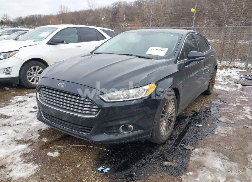Photo 2 of 2014 Ford Fusion TITANIUM (VIN 3FA6P0K9XER229543)