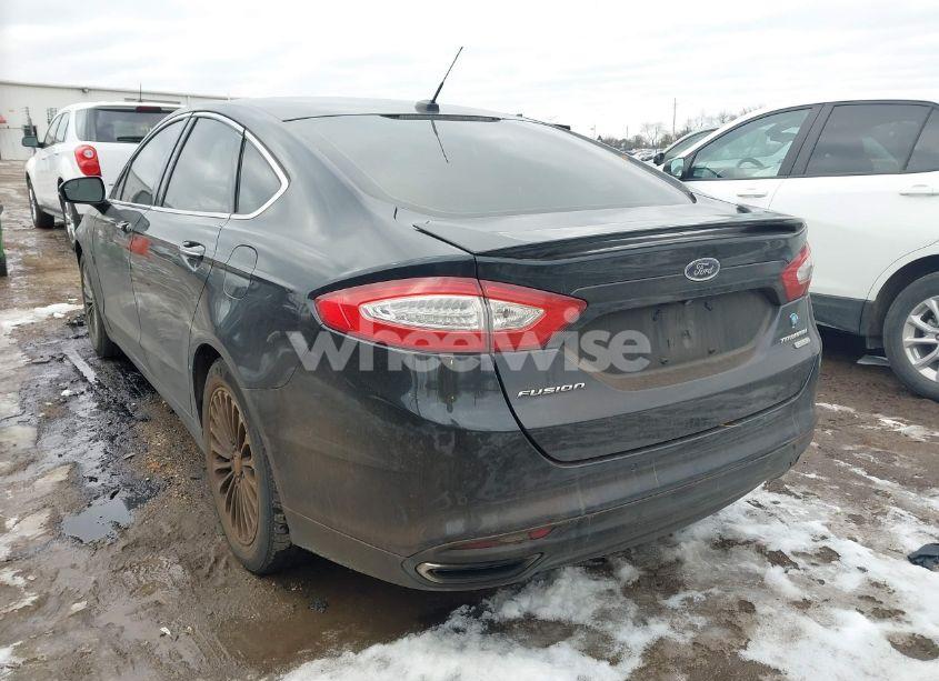 Photo 3 of 2014 Ford Fusion TITANIUM (VIN 3FA6P0K9XER229543)