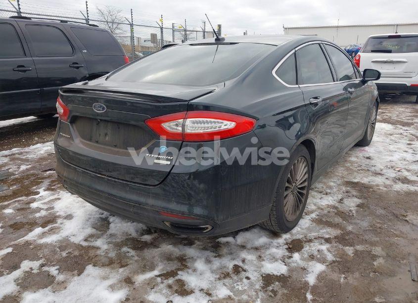 Photo 4 of 2014 Ford Fusion TITANIUM (VIN 3FA6P0K9XER229543)