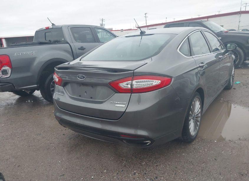 Photo 4 of 2014 Ford Fusion TITANIUM (VIN 3FA6P0K9XER258959)