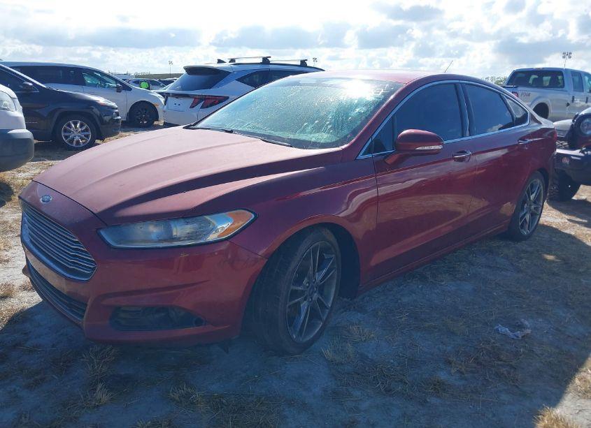 Photo 2 of 2015 Ford Fusion TITANIUM (VIN 3FA6P0K9XFR102079)