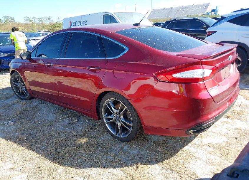 Photo 3 of 2015 Ford Fusion TITANIUM (VIN 3FA6P0K9XFR102079)