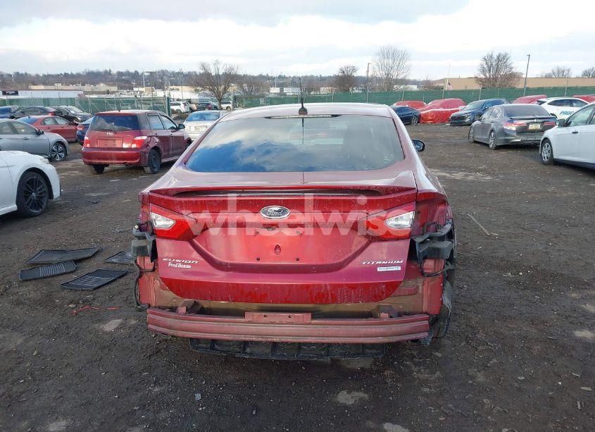 Photo 16 of 2015 Ford Fusion TITANIUM (VIN 3FA6P0K9XFR117911)