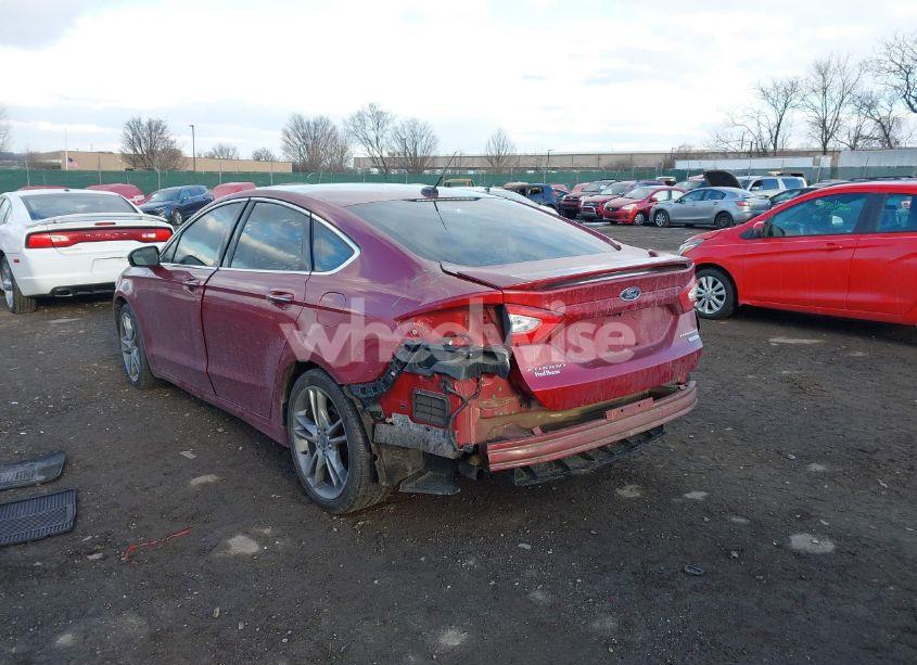 Photo 3 of 2015 Ford Fusion TITANIUM (VIN 3FA6P0K9XFR117911)