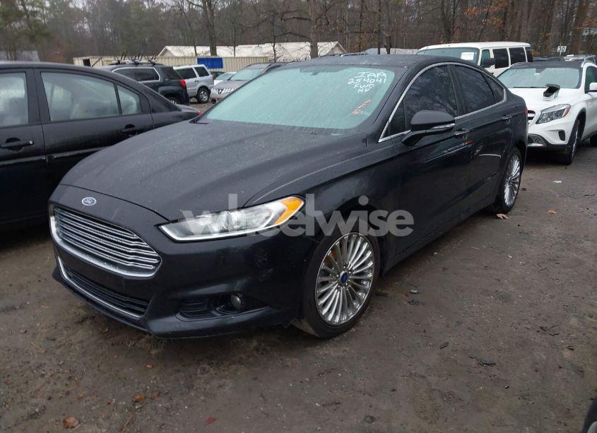 Photo 2 of 2015 Ford Fusion TITANIUM (VIN 3FA6P0K9XFR254041)