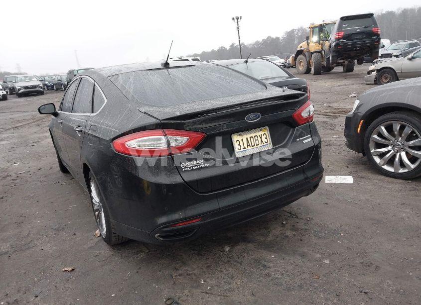 Photo 3 of 2015 Ford Fusion TITANIUM (VIN 3FA6P0K9XFR254041)