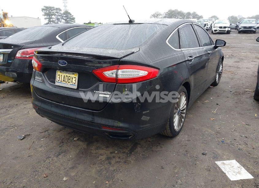 Photo 4 of 2015 Ford Fusion TITANIUM (VIN 3FA6P0K9XFR254041)