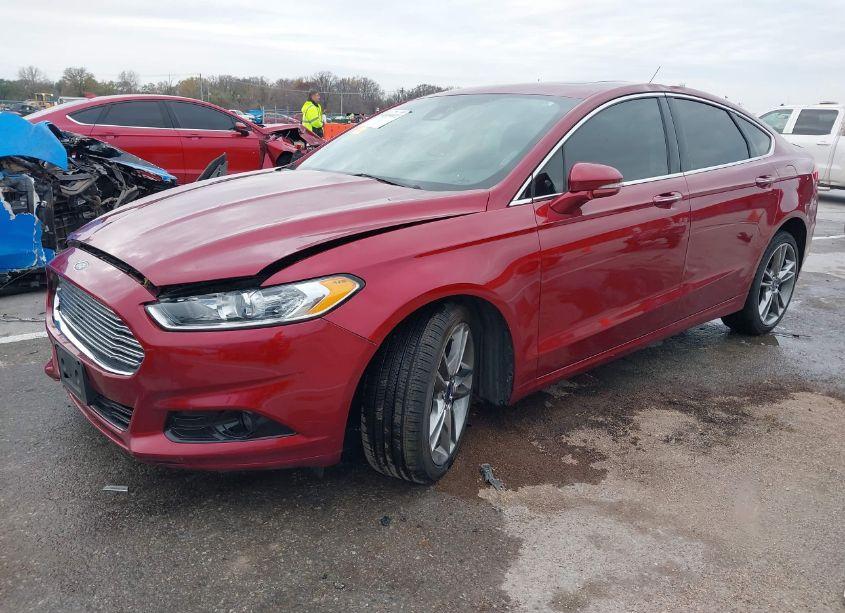 Photo 2 of 2016 Ford Fusion TITANIUM (VIN 3FA6P0K9XGR133253)