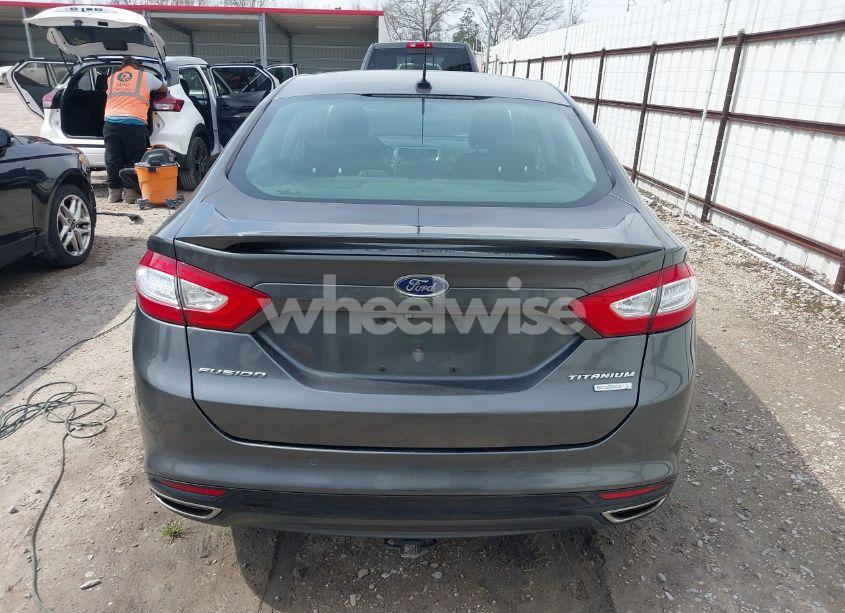 Photo 16 of 2016 Ford Fusion TITANIUM (VIN 3FA6P0K9XGR198085)